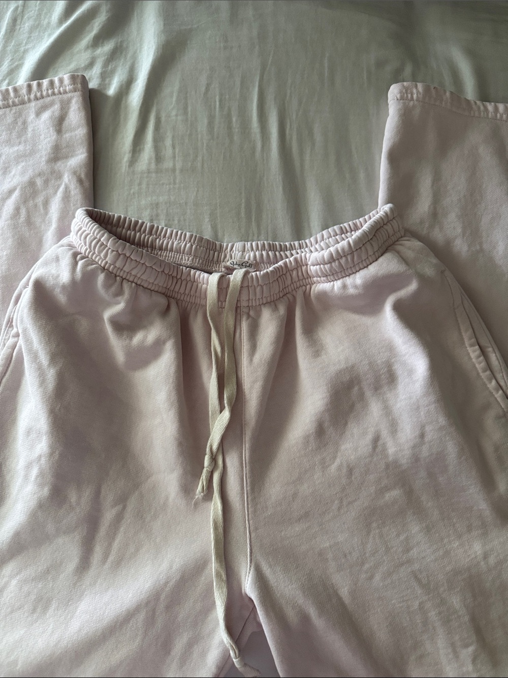 Brandy Melville Anastasia Light Pink Sweatpants